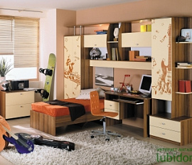 Мебель для детской комнаты «Ровесник»