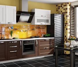 Кухонный гарнитур «Стелла» №1 (СТЕЛЛА (Светлая)/СТЕЛЛА (Темная))