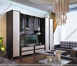 Корпусная мебель для гостиной «Глория» Комплектация 1
